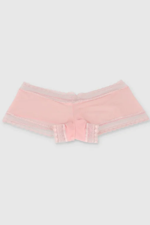 Boxer mesh encaje