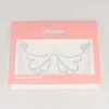 Brillos faciales perlas mariposa