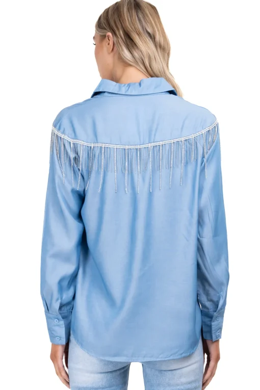 Camisa brillos