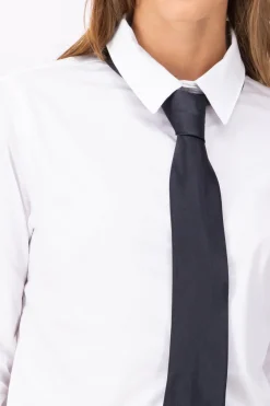 Camisa Crop Corbata