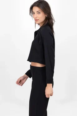 Camisa Crop Lisa
