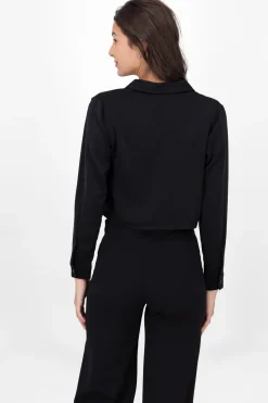 Camisa Crop Lisa
