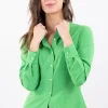 Camisa cuello solapa pinzas