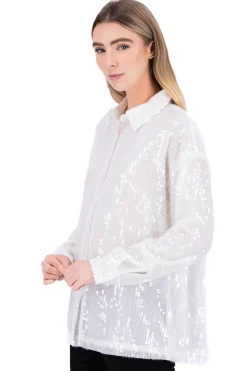 Camisa de lentejuelas