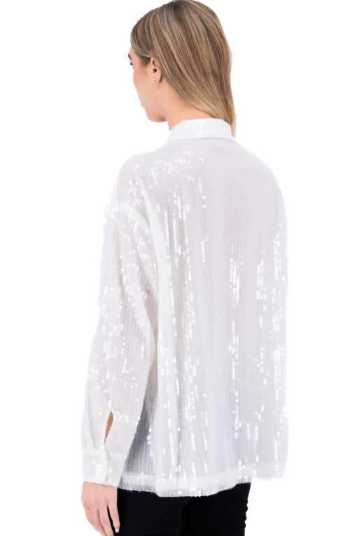 Camisa de lentejuelas