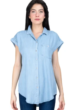 Camisa de mezclilla