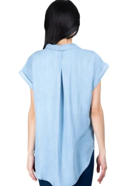 Camisa de mezclilla