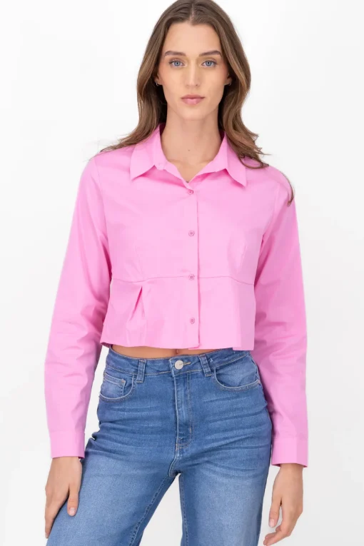 Camisa detalle pinzas