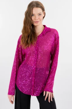 Camisa lentejuelas