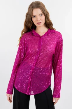 Camisa lentejuelas