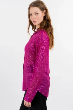 Camisa lentejuelas
