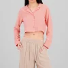 Camisa Lisa Manga Larga