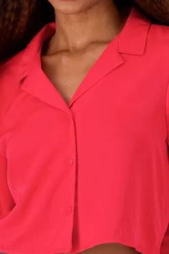 Camisa Lisa Manga Larga