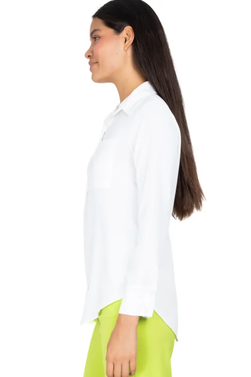 Camisa Manga Larga Bolsillo