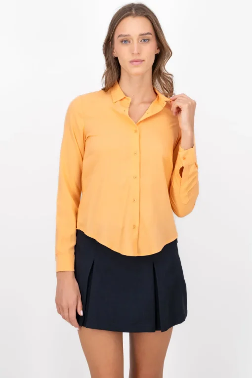 Camisa Manga Larga Lisa