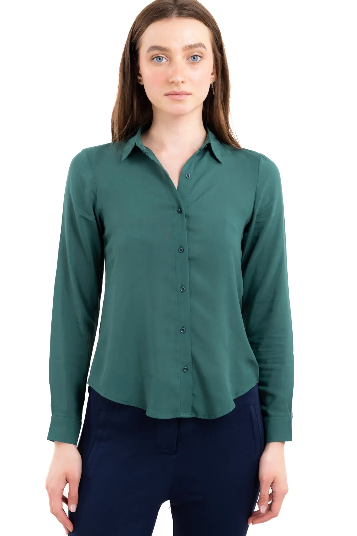 Camisa Manga Larga Lisa