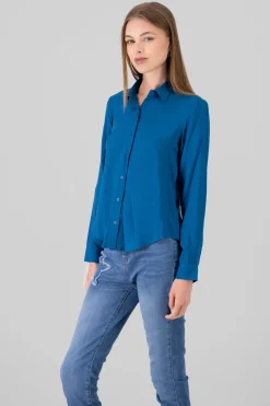 Camisa Manga Larga Lisa