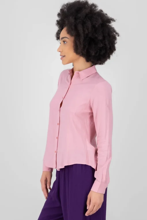 Camisa Manga Larga Lisa