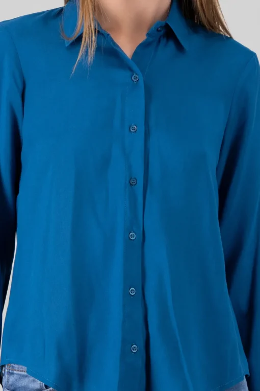 Camisa Manga Larga Lisa