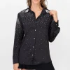 Camisa Manga Larga Pedrería