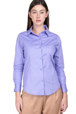 Camisa manga larga pinzas