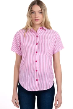 Camisa M/C rayas