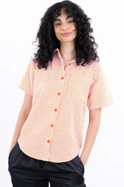 Camisa M/C rayas