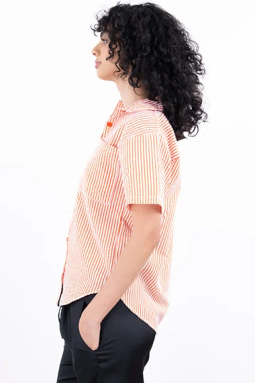 Camisa M/C rayas