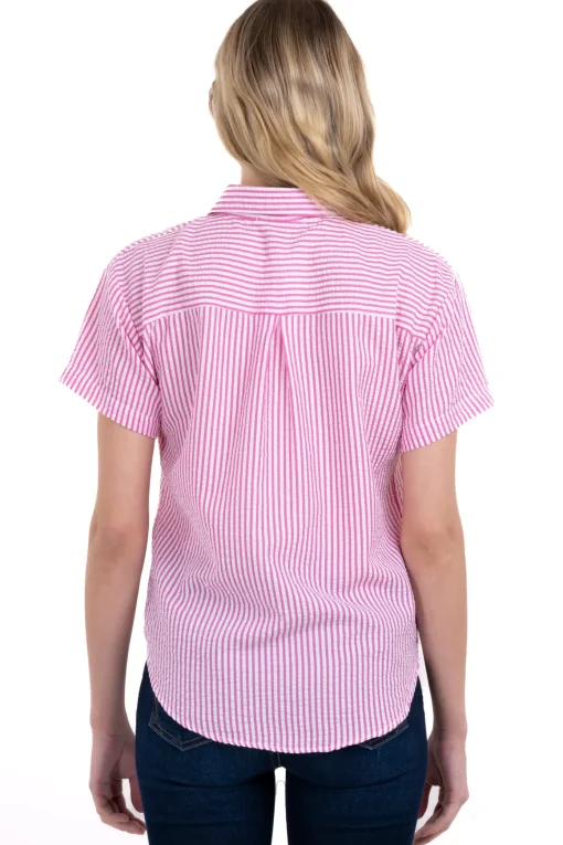 Camisa M/C rayas
