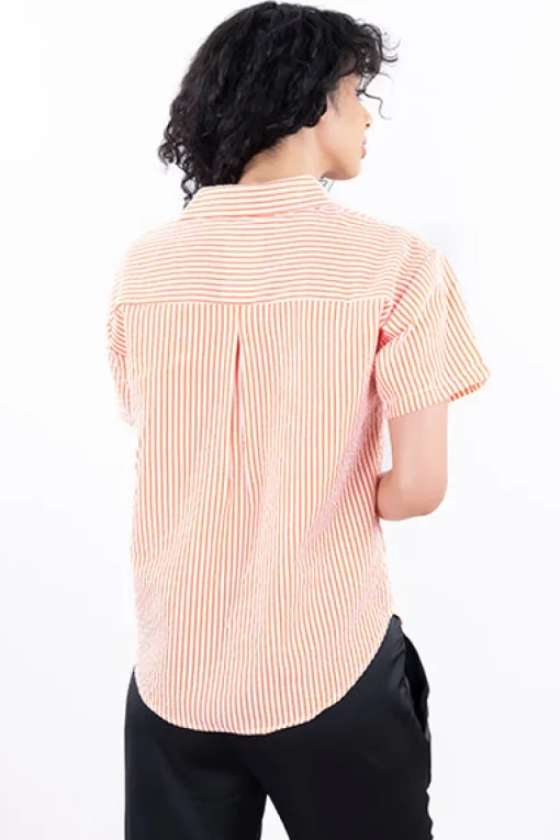 Camisa M/C rayas
