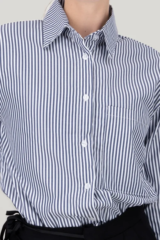 Camisa over rayas