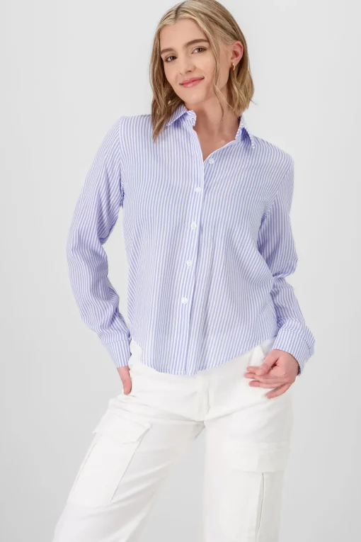 Camisa Rayas Asimétrica