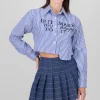 Camisa rayas estampado