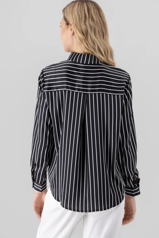 Camisa rayas larga