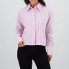 Camisa rayas manga larga
