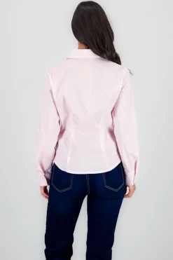 Camisa rayas manga larga