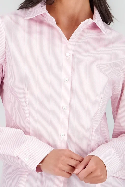 Camisa rayas manga larga
