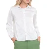 Camisa satinada monocolor