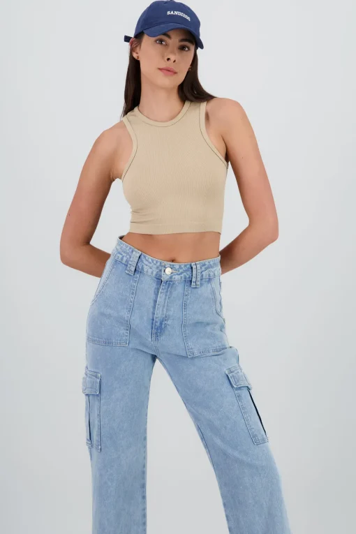 Camiseta Seamless Tirantes