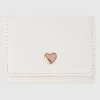 cartera chevron corazon