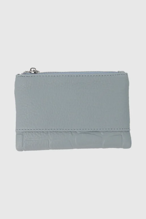 Cartera pequeña contraste texturas