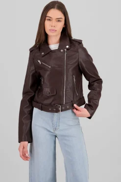 Chamarra Biker Pu