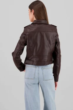 Chamarra Biker Pu