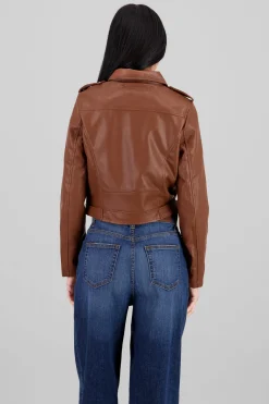 Chamarra Biker Pu