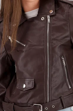 Chamarra Biker Pu