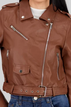 Chamarra Biker Pu