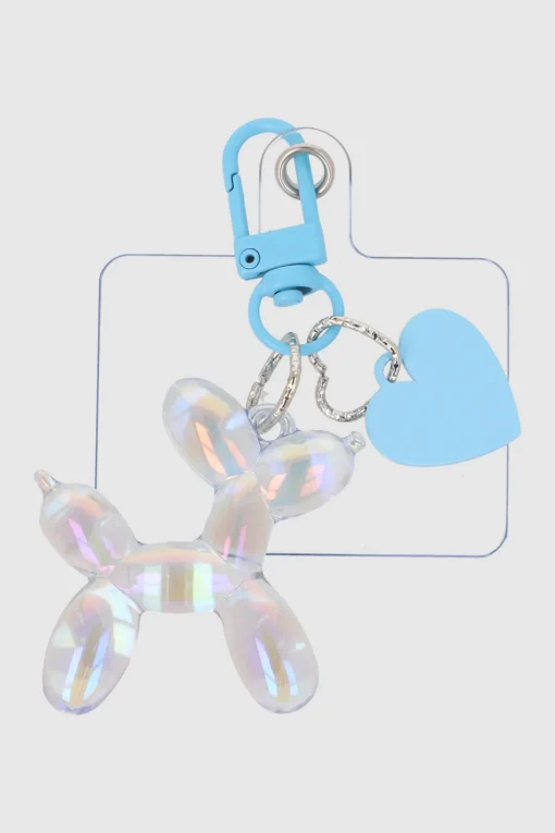 Charm cel perro globo corazon