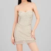 Corset con detalle de lentejuela