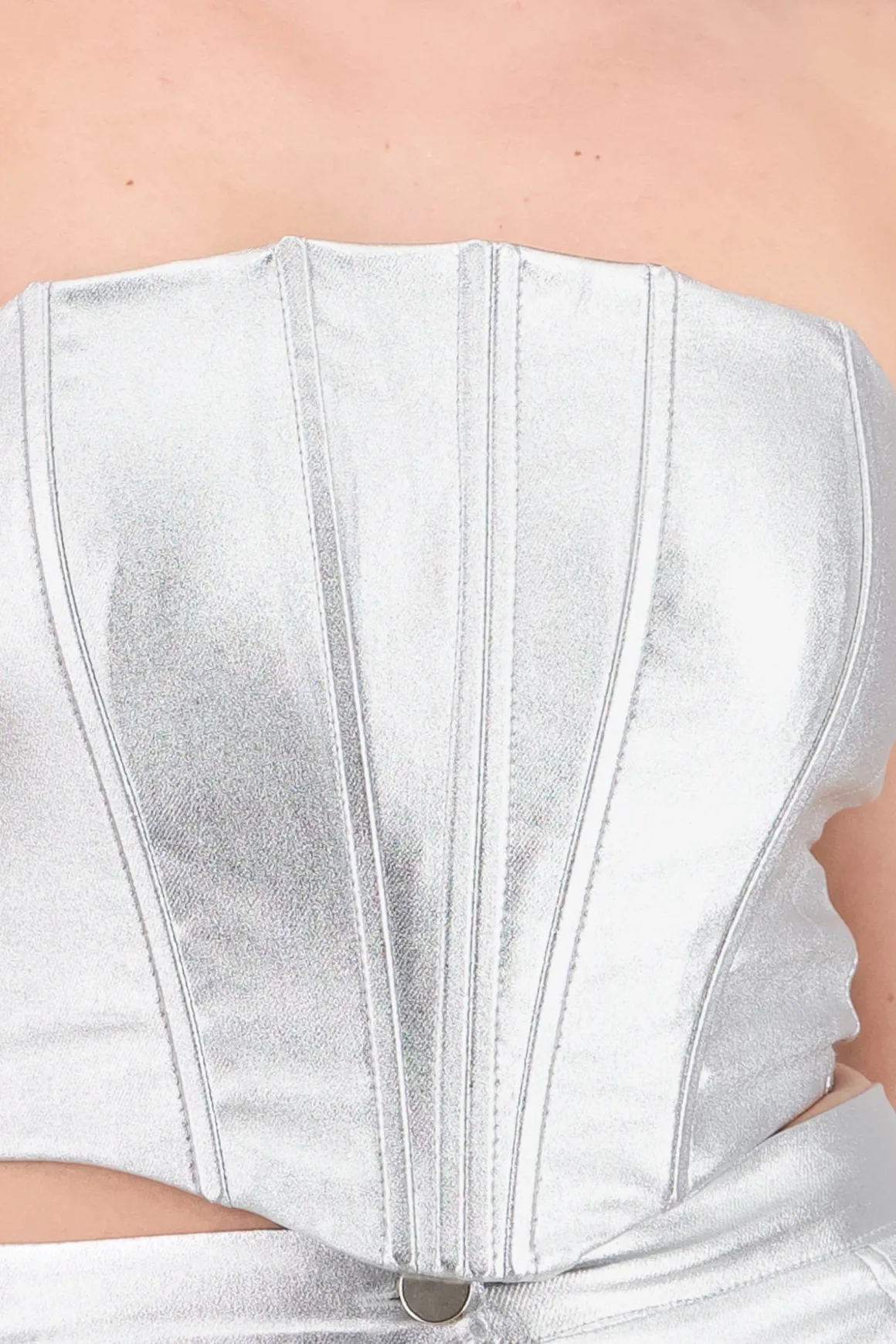 Corset strapless varillas metalico