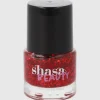 Esmalte Uñas Rojo Brillos Monocolor